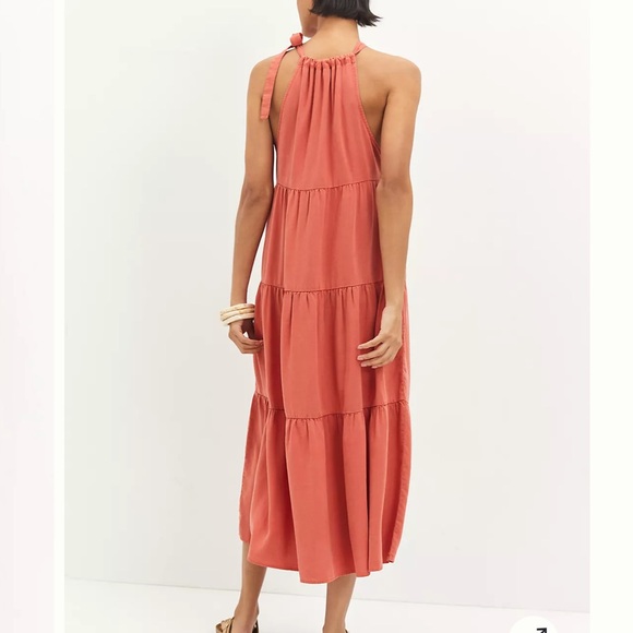 Anthropology Cloth & Stone Tiered Halter Midi
Dress - Picture 7 of 12
